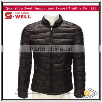 Latest design plus size winter men down jacket in new model