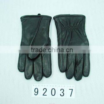 leather gloves