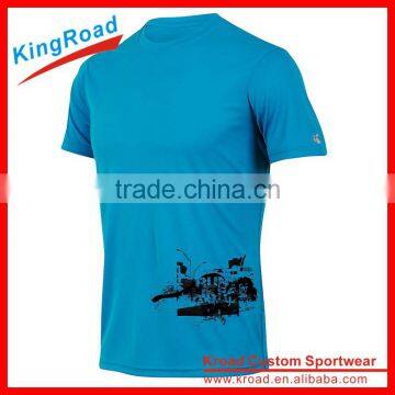 Custom t Shirts for Sublimation Printing, Breathable Coolmax Material Sports Running Shirts