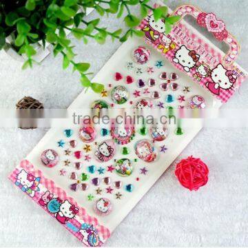 Free Sample Multi-Stone Shaped Assorted Self Adhesive Diamond Rhinestone Decorative Sticker Gems Crystals Sticker photo-6