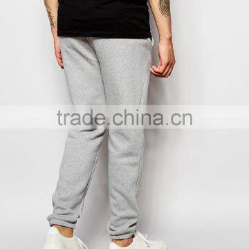Retro Grey Custom Logo Printed Joggers Wholesale Sweatpants Mens photo-4
