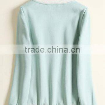 Latest Design Sweetlovely Crewneck Hoodies for Ladies Cheaper Customs Crewneck Hoodies&sweatshirt photo-3