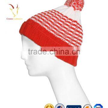 Pom Pom Beanie Knitted Winter Wool Hats photo-5