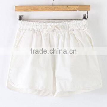 2016 OEM Wholesale Custom Linen/cotton Blank Sweat Shorts photo-4