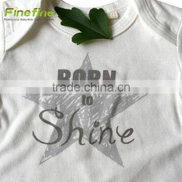 Long Sleeve Baby Clothes Organic Lovely Design Baby Romper Blank Set photo-3