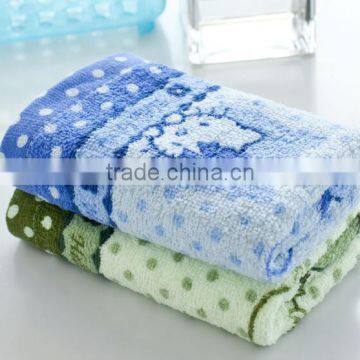 Home textile dyeing red bath/face/hand/floor towel