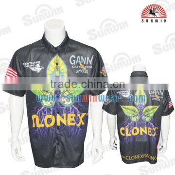 custom sublimation motor racing jersey