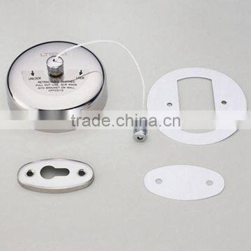 LTENG LT-021 304 Wall Mounted Stainless Steel Belt Pulley Clothesline Retractable Clothesline Device Indoor Clothes Line Dryer photo-2