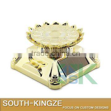 Silver/Gold Asia Buddihism Lightable Cubid Square Base Mobile Phone Display Stand photo-2