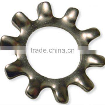 Zinc Finish External / Internal Tooth Lock Washer photo-2