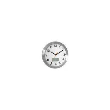 Sell 12 Aluminum Wall Clock with Weather Forecast