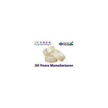 sealing / packaging / bundling BOPP Stationery Tape , super clear cello tapes