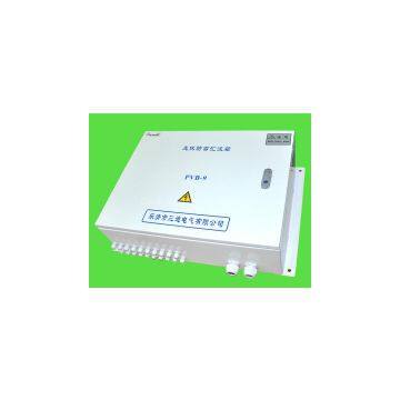 PV array junction box/combiner box 8 in 1 out for on/off grid solar power system