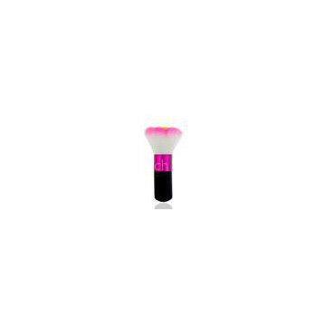 Nylon Hair Tan Retractable Lipstick Brush Cosmetic Makeup Lip Brush Black