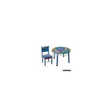 Car Series child's Round Table and Chair