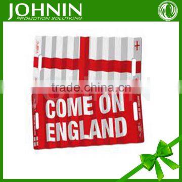 High Quality Fast Delivery All Countries Flag Design Euro Cup Clap Banner