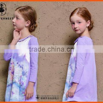 Girls Printed Cotton Dress photo-2