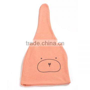 Winter Warm Korea Style 100%cotton Cute Boys&girls Bear Pattern Beautiful Baby Hat photo-3