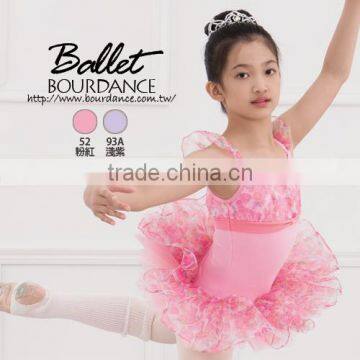 New Ballet Kids Ruffle Short Sleeve Dress photo-2
