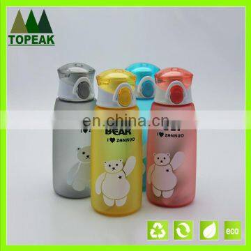 New product 2016 Carton design custom logo BPA free Plastic water bottle