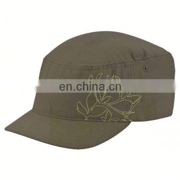 womens fashion military cap hat