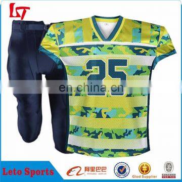 Wholesale cheap high quality American football set/ Custom youth american football jersey for club