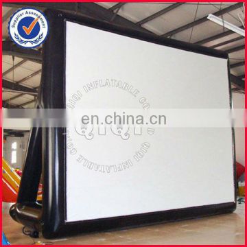 outdoor inflatable screen for filming and displaying