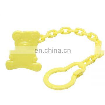 Cute Bear Shape Silicone Baby Teether Baby Pacifier Clip NursIng Toys photo-2