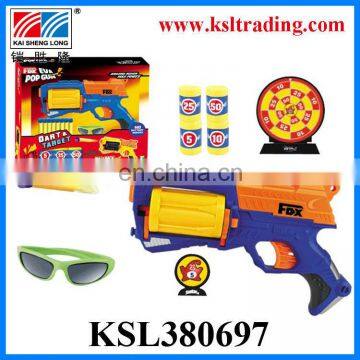 Pop gun soft bullets gun air foam gun