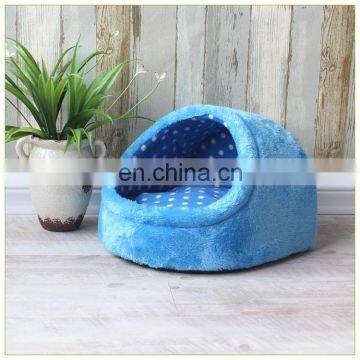 Plush Small Dog Pet Bed Cute Cat House photo-2