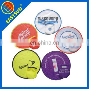 new Promotional nylon polyester foldable frisbee /Flying Discs