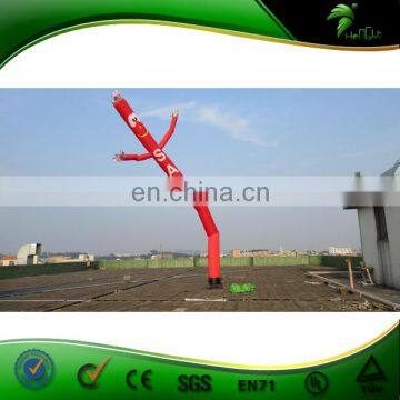 Windy Inflatable Air dancer , 3m Advertising Inflatable Air Tube Man , Inflatable Sky Air Dancer