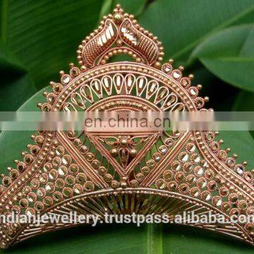 Copper jewellery crown manufacturer, Copper jewellery crown exporter