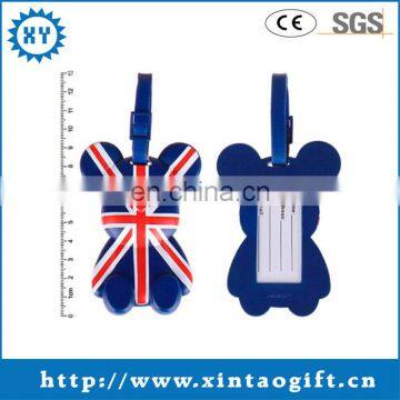 Customized high quality UK travel luggage tag for promotions