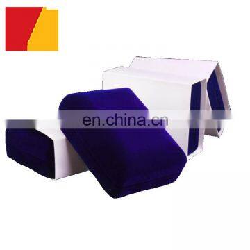 Factory price custom size and design velvet gift box with printing logo