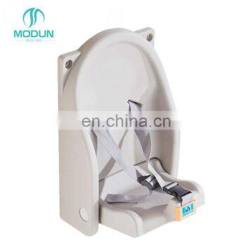 Milk Sliver Anti-bacterial PE Wall Mount Toilet Protect Foldable Baby Chair