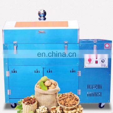 food grade stainless steel roasting machine for nuts/automatic roaster machine/peanuts nuts roast