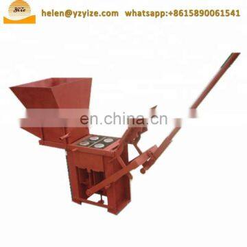 Portable Interlock Concrete Clay Brick Block Making Machine Price In India