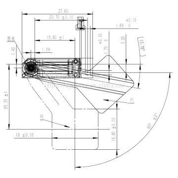 MX-SU-056 Mechanical Infrared Thermal Imaging Shutter, Flag Type Freeshipping , No MOQ Limited photo-4