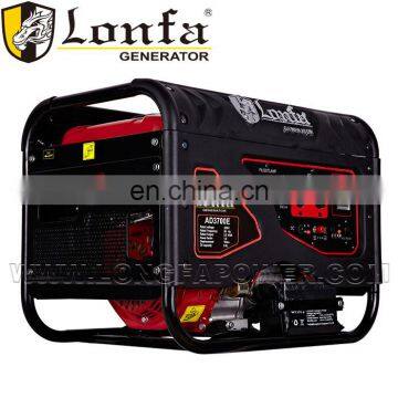 Soundproof Silent Type 6.5HP 2KW 2kva double use LPG&Gasoline Generator set