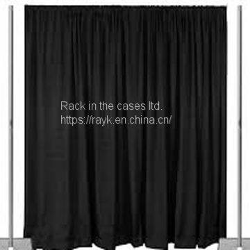 2019 black backdrop pipe and drape for exhibition