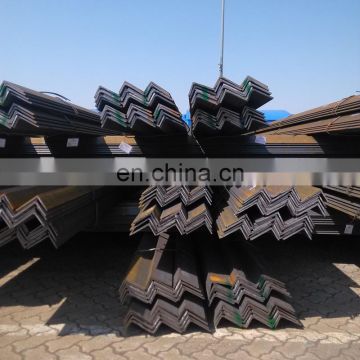 EN10025 S275JR S355JR Hot Rolled Steel Angle bar Standard Sizes