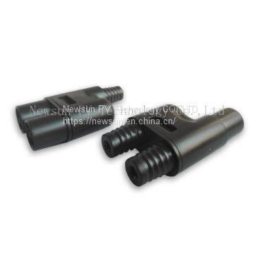 Solar PV MC3 2in1 Branch Connector for Solar Inverter and Combiner Box With IP67