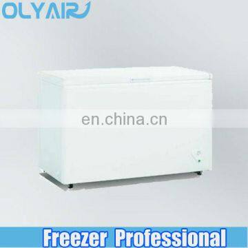 R600a White color upright freezer deep freezer chest freezer