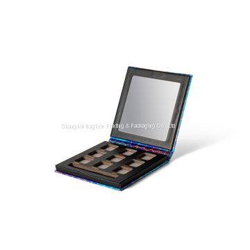 Custom Logo Printed Luxury Eyeshadow Packaging Eye Shadow Box Tray photo-2