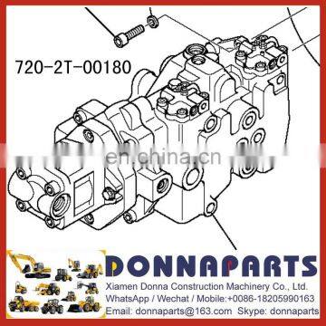 CK20-1,CK25-1,CK35-1,CK30-1 Hydraulic main pump assy,720-2T-00180