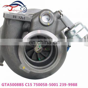 GTA5008 Turbo 750058-0001 239-9988 Turbocharger for Caterpillar Industrial Engine With C15 Engine