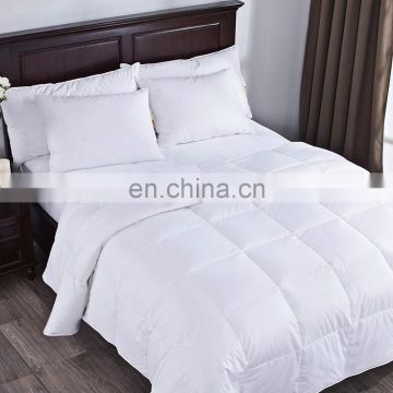 High quality White Hotel comforter quilt set bedding