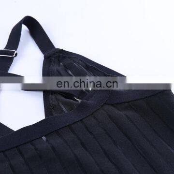 Lady Elegant Casual Mesh Women Party One Piece Sexy Sling Dresses photo-7