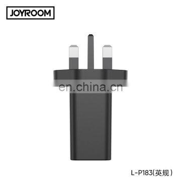 JOYROOM UK Plug Simple Series 18W Intelligent Travel Charger PD Type-c Charger for Iphone photo-2